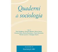 Quaderni di sociologia (2017). Vol. 75 - AA.VV.