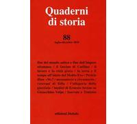 Libri Quaderni Di Storia (2018) #88