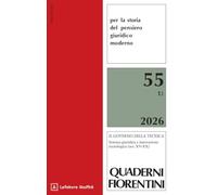 Quaderni fiorentini per la storia del pensiero giuridico moderno (2026) (Vol. 55)