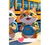 Quaderni Matematica Bambini - A4 - 80 Pagine - Rigatura 1 cm - Pacco da 10 - Copertine Illustrate Colorate