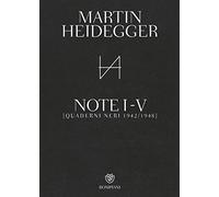 Quaderni neri 1942-1948. Note I-V