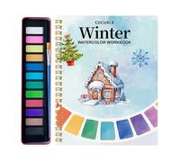 Quaderni per - Kit di pittura da colorare - Libri da colorare con acquerelli per bambini - per bambini e ragazze, principianti, casa, aula, viaggi, feste, compleanni, quotidiani ed esercizi