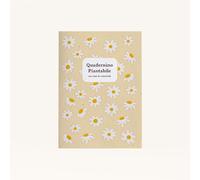 Quadernino Piantabile con Semi di Camomilla | Taccuino A5 che fiorisce una volta piantato | Ideale per appunti, studio o regalo originale | Resetea