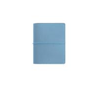 Quaderno a fogli mobili M5 semplice, pagina vuota, 50, mini quaderno tascabile, diario, for la scuola(Blue)