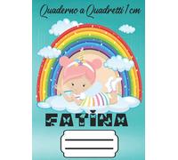 QUADERNO A QUADRETTI 1 CM FATINA: QUADERNONE A QUADRETTI IN UN FORMATO MAXI A4 (21CM X 29,7 CM) PROGETTATO PER L’USO QUOTIDIANO | IDEALE PER LA SCUOLA ... CON QUADRETTI DA 1 CM (10 MM) PER LATO