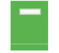 Quaderno a quadretti 1 cm: Formato A4 scuola elementare senza margine - Verde