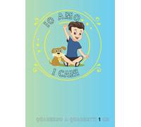 QUADERNO A QUADRETTI 1 CM: IO AMO I CANI | QUADERNO A QUADRETTI 10 MM SENZA MARGINI FORMATO A4 | 110 PAGINE | ALTA QUALITÀ | IDEALE PER LA PRIMA ELEMENTARE E TEMPO LIBERO