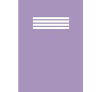 Quaderno a Quadretti A4 - 100 Pagine | Griglia 5x5 mm | Copertina Viola Pantone 16-3815: Design sobrio e sofisticato - Perfetto per appunti, scuola, università e calcoli tecnici