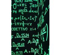Quaderno a quadretti A5 mod. numeri: Pratico quaderno per appunti