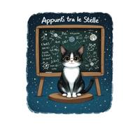 Quaderno a quadretti: Appunti tra le Stelle | 5mm squared Notebook | elementari, medie, superiori, università | Quadretti senza margine | 112 pagine | Formato A4