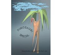 QUADERNO A QUADRETTI DA 1 CM DINOSAURI SPECIAL: Quadernone a quadretti 10 mm senza margini formato A4 | 110 pagine | Alta qualità | Ideale per il tempo libero o per la prima elementare