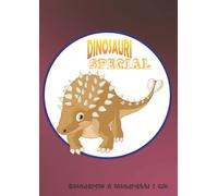 QUADERNO A QUADRETTI DA 1 CM DINOSAURI SPECIAL: Quadernone a quadretti 10 mm senza margini formato A4 | 110 pagine | Alta qualità | Ideale per il tempo libero o per la prima elementare