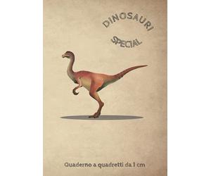 QUADERNO A QUADRETTI DA 1 CM DINOSAURI SPECIAL: Quadernone a quadretti 10 mm senza margini formato A4 | 110 pagine | Alta qualità | Ideale per il tempo libero o per la prima elementare
