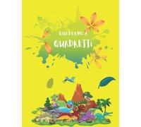 quaderno a quadretti dinosauri: quaderno adatto per elementari, 1 cm, formato A4, 100 pagine