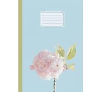 Quaderno a quadretti: Fiore Rosa | Arte in copertina | Grid Notebook elementari, medie, superiori, università | Quadretti 5 mm senza margine | 110 pagine | Formato A4