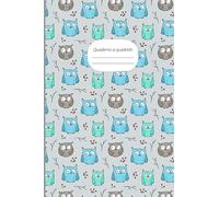 Quaderno a quadretti: Quaderno formato A5, a quadretti da 5x5 mm - Adatto per scuola, ufficio e tempo libero