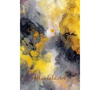 Quaderno a Quadretti Senza Margine: Mandala Art - 80 Pagine - Notebook Formato 6x9 - Copertina Artistica Originale