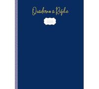 Quaderno a righe A4 300 pagine: quadernone a righe tipo rigo1. Formato maxi, utile per annotare appunti. Ideale per scrittori, studenti e professionisti. Copertina Nera essenziale.