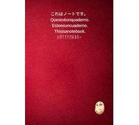 Quaderno a righe A4 - “Red Notebook. Red Flags.”: Quaderno sfacciato da 100 pagine - Copertina ironica, perfetto per studenti, colleghi e umani con ... geniale per compleanni, lauree e Natale.