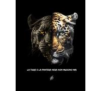 Quaderno a Righe A4 | Tigre & Pantera: Il notebook perfetto per tutti i fan di Ciro e Edoardo. Idea regalo e utile gadget per scuola, appunti o lavoro | C sta o' mar for (C'è il mare fuori)