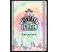 Quaderno a righe A5 FRIENDS tie-dye, copertina rigida