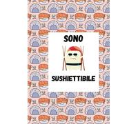 Quaderno a righe a5 "sono sushiettibile"