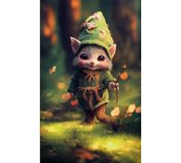 Quaderno a righe: Collana "Il bosco incantato" Folletto Barabao