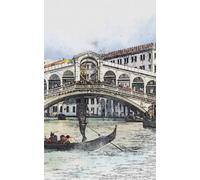Quaderno a righe: Collana "Italy" Venezia ponte di Rialto