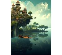 Quaderno a righe collezione Fantasy island - Primo