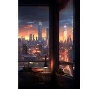 Quaderno a righe collezione Out of the window Future edz - Settimo