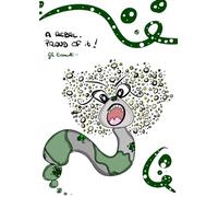 Quaderno a righe “GLI EUCARIOTI” - Illustrazione originale A REBEL, PROUD OF IT + retro verde foresta: Creature marine & microbi simpatici - Frasi inclusive e motivazionali - A4, 100 pagine