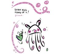 Quaderno a righe “GLI EUCARIOTI” - Illustrazione originale SEVEN LEGS, PROUD OF IT + retro rosa pastello: Creature marine & microbi simpatici - Frasi inclusive e motivazionali - A4, 100 pagine