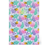 Legami - Quaderno a Righe 7 mm, Bee, Formato B5, Large, in Carta FSC Certificata, 100 Pagine, Rilegatura a Punto Singer, 18.5 x 24.8 cm