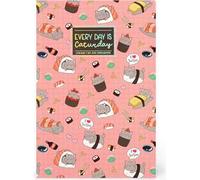 Legami - Quaderno a Righe 7 mm, Sushi Cat, Formato B5, Large, in Carta FSC Certificata, 100 Pagine, Rilegatura a Punto Singer, 18.5 x 24.8 cm