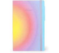 Legami - Taccuino a Righe 6 mm My Notebook, Aura, Special Edition, Large, in Carta FSC Certificata, 192 Pagine, Copertina morbida, Chiusura a Elastico, 17 x 24 cm