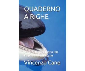 QUADERNO A RIGHE: Per la Scuola Primaria 120 Pagine Vincenzo Cane