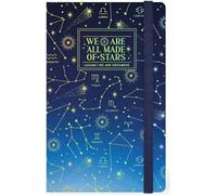 Legami - Taccuino a Righe Medium, Stars, 164 Pagine, Taschina finale, ultime 24 Pagine staccabili, Elastico di chiusura, Angoli arrotondati, in Carta certificata FSC®, 13x21 cm