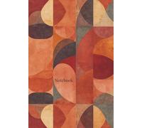 Quaderno a righe | Taccuino | Lined Notebook 6x9 in | 120 pagine - Carta bianca 90gr. - Pattern Tiles 1A | Made in Italy |: Professionale, per Appunti, Scuola, Ufficio, Lavoro e Progetti Creativi