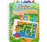 Quaderno A Spirale Con Schede Mappa Della Regione Kanto Pokemon 8 X 5 Pollici