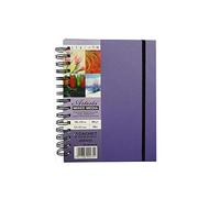Quaderno a spirale ideale per disegno DALER ROWNEY Cachet, formato 14,8 x 21 cm, con 30 fogli di carta da 250 g/mq a grana fine