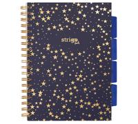 Quaderno a spirale Strigo Pads Stars B5 Grid Nero 100k 80g PADS008