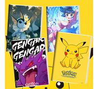 Quaderno a tema Pokémon con copertina magica, un regalo di cartoleria raffinato per gli studenti, con personaggi Pokémon, perfetto per la scrittura quotidiana e gli appunti, un regalo ideale per la st