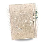 Quaderno a U di alta qualità e custodia per passaporto di vaccinazione in feltro, con scomparti per immagini ad ultrasuoni, passaporto di vaccinazione, carta di assicurazione, penna - realizzata a