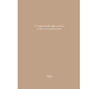 Quaderno A4 a righe “Un viaggio di mille miglia comincia sempre con un primo passo”:: 104 pagine senza margine | scuola e lavoro | Sabbia Opaco frase motivazionale