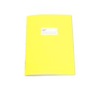 Quaderno A4 maxi 96 fogli con copertina in PPL colorata ed etichetta portanome confezione da 10 rigatura Q Colourcode - Seven