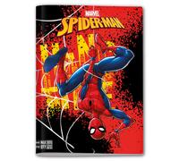 Quaderno A4 maxi 96 pagine carta 100gr @Spiderman rigatura Q set da 3 quadernoni - Seven