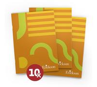 Quaderno A4 riga 5 mm. Pack da 10 - AA.VV.