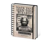 Quaderno A5 a spirale a righe Harry Potter Sirius
