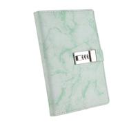 Quaderno A5 con copertina in pelle PU, blocco note password, diario, ufficio e materiale scolastico Per Organizzare e Prendere Aappunti