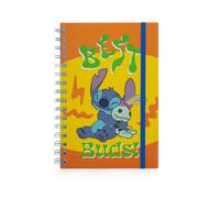 Quaderno A5 Lilo E Stitch Best Buds Ufficiale Licenziato Con Righe Legato A Filo